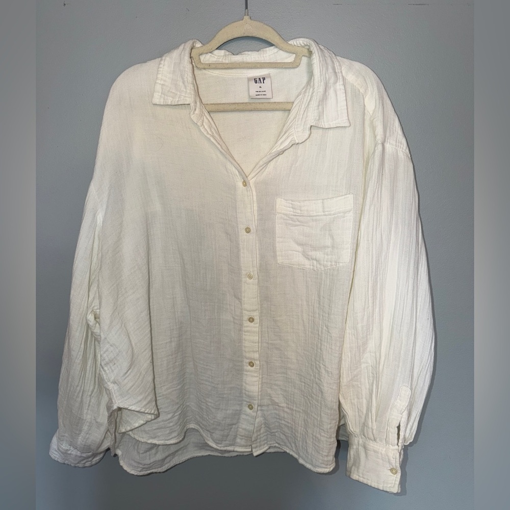 Gap White 'The Big Shirt'